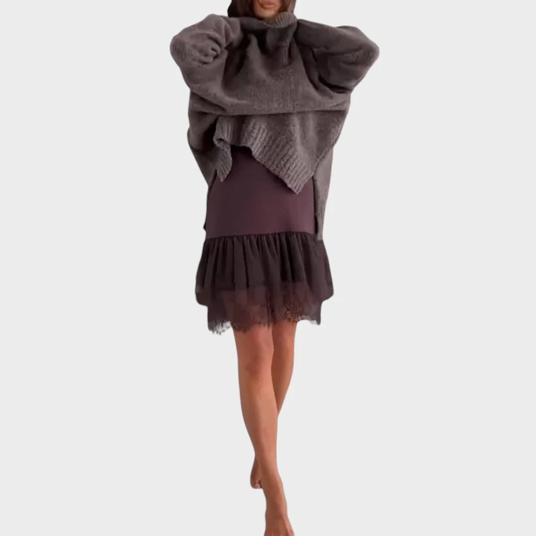 Aurora | Conjunto de Suéter y Vestido - Imagen 4