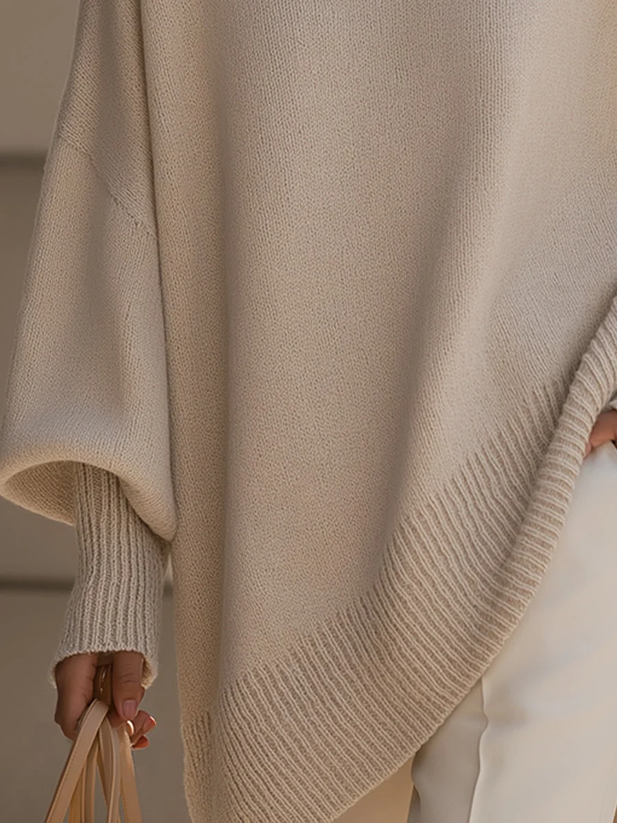 Anneta | Suéter tipo poncho de gran tamaño - Imagen 4