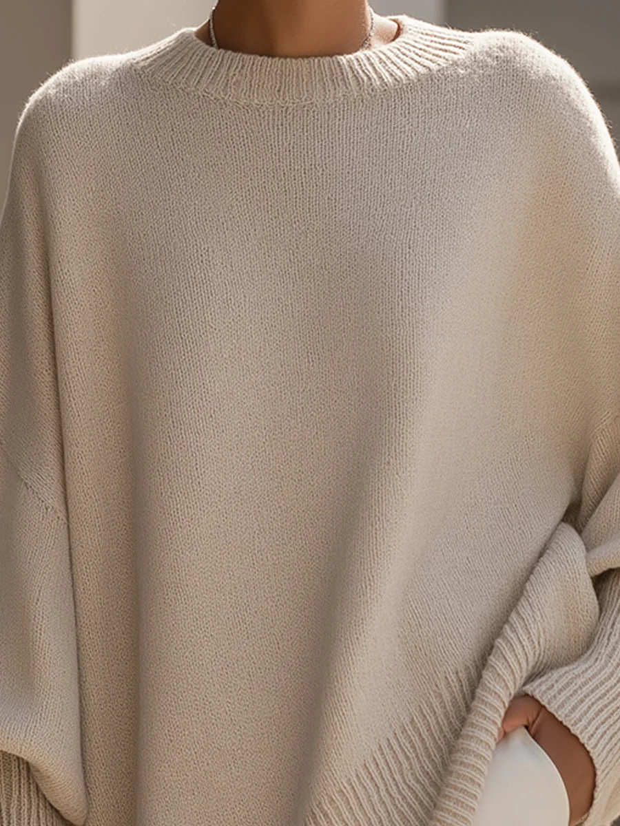 Anneta | Suéter tipo poncho de gran tamaño - Imagen 3