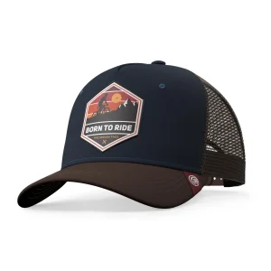 Born to Ride Blue / Brown