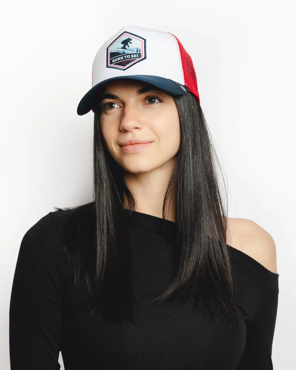 Born to Ski White / Red / Blue - Imagen 8