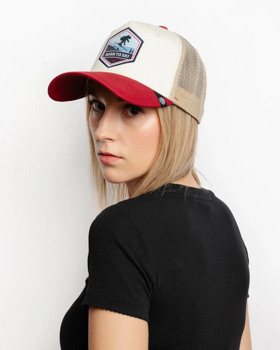 Born to Ski Brown / Grey / Red - Imagen 8