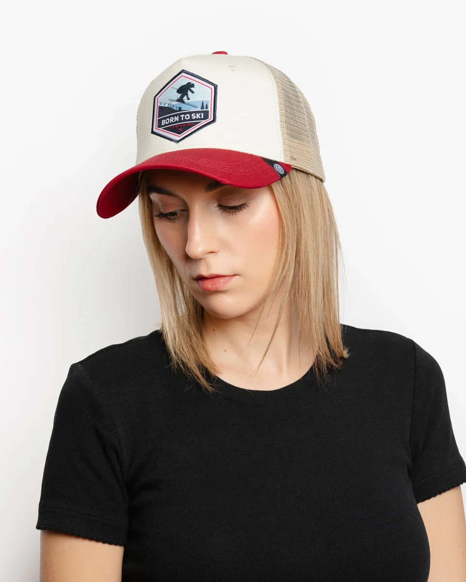 Born to Ski Brown / Grey / Red - Imagen 9