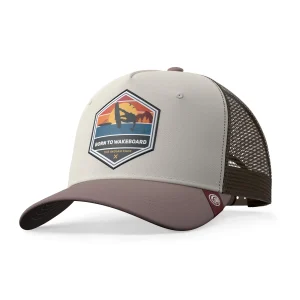 Born to Wakeboard Brown / Grey