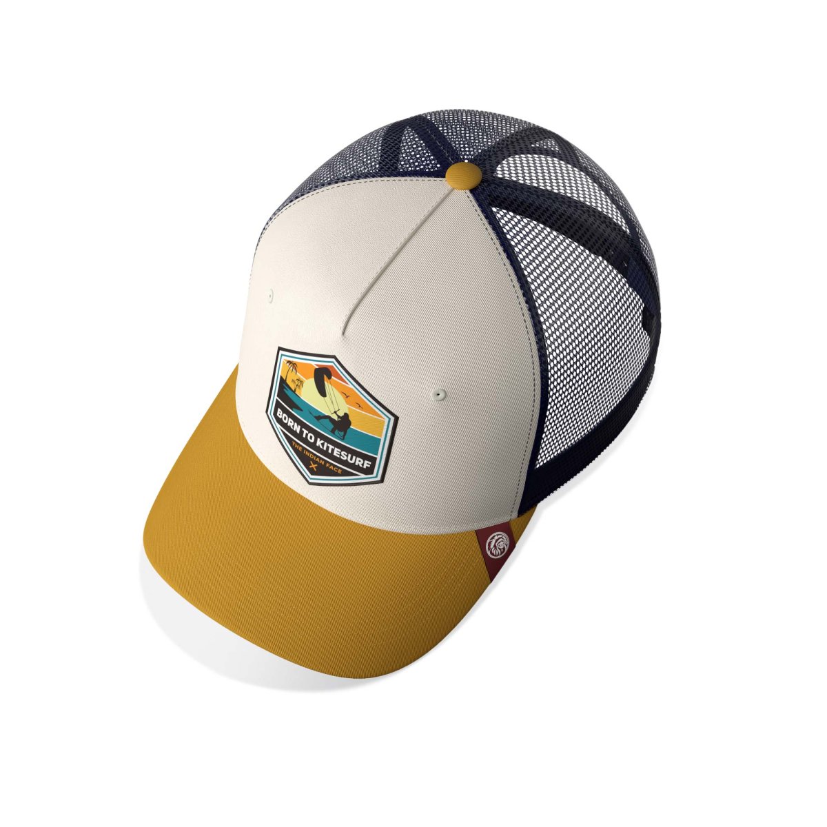 Born to Kitesurf Brown / Blue / Yellow - Imagen 4