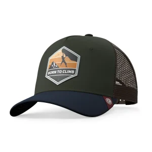 Born to Climb Green / Brown / Blue