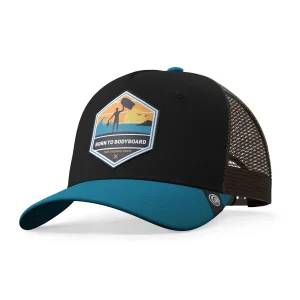 Born to Bodyboard Blue / Brown
