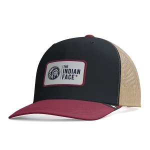 Latitude Red Wine / Navy Blue / Beige