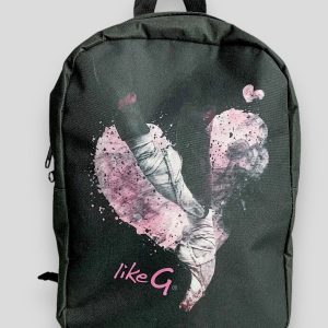Mochila pequeña Love Pointe Shoes Negra