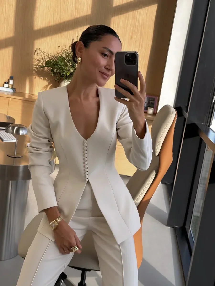 Aurélia™ | Blazer femenino elegante de sastrería - Imagen 2