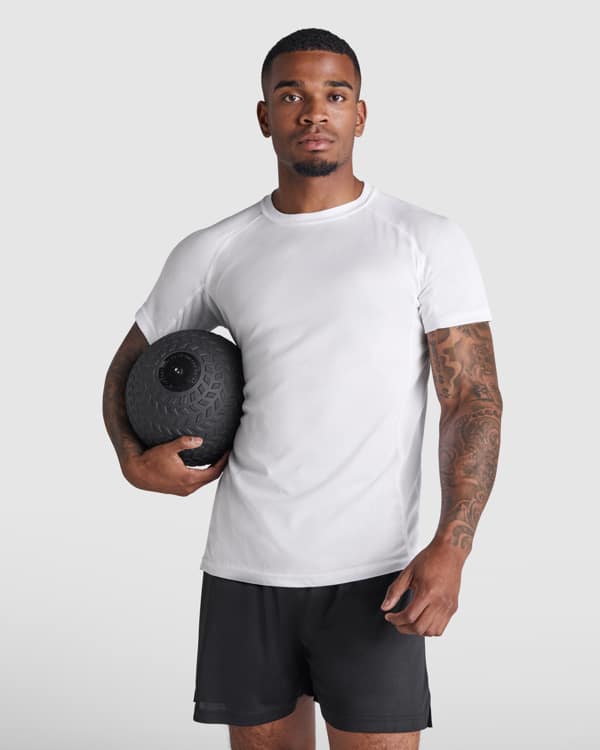Camiseta técnica manga corta y ranglán - Imagen 4