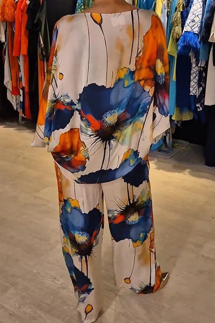 Silvia™ Conjunto de dos piezas con estampado elegante - Imagen 6