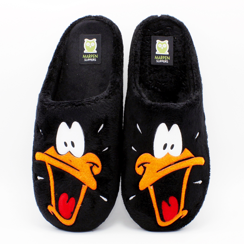 Zapatilla DE HOMBRE para casa descalza de algodón del PATO LUCAS - Imagen 2
