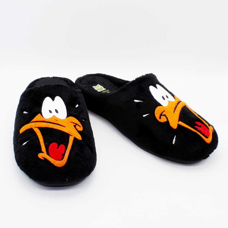Zapatilla DE HOMBRE para casa descalza de algodón del PATO LUCAS - Imagen 4