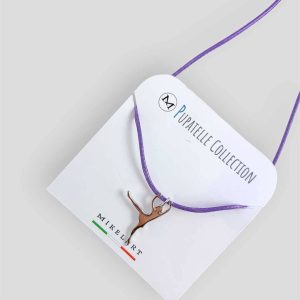 Colgante de Plata Bailarina Clásica Mikelart