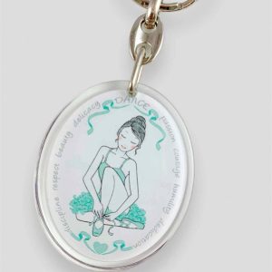 Llavero de ballet Dance