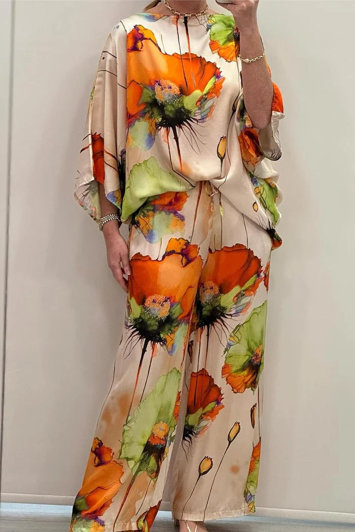 Silvia™ Conjunto de dos piezas con estampado elegante - Imagen 7