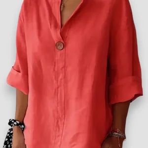 Tessa - Blusa informal con cuello en V