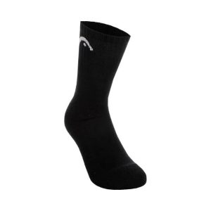 Calcetines Head 3P Club Short Crew Negros 2025