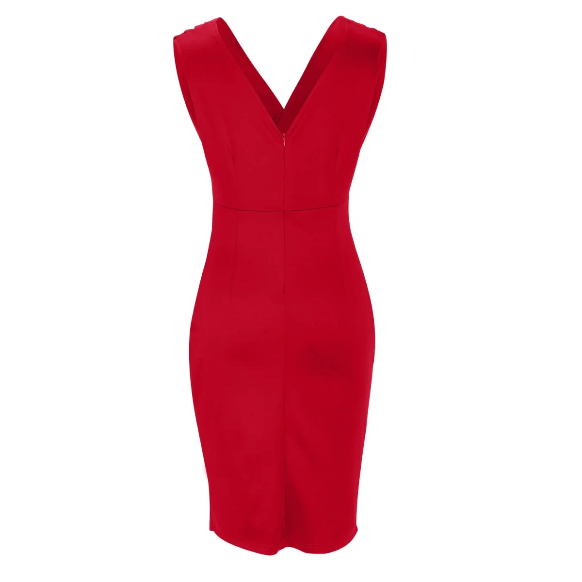 Fresia™ | Elegante vestido entallado con escote en V - Imagen 5