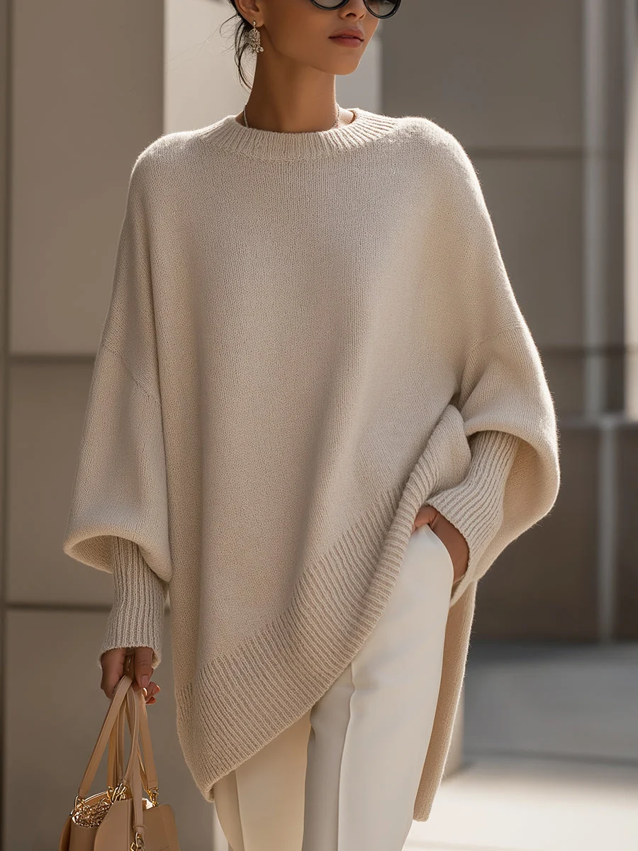 Anneta | Suéter tipo poncho de gran tamaño - Imagen 2