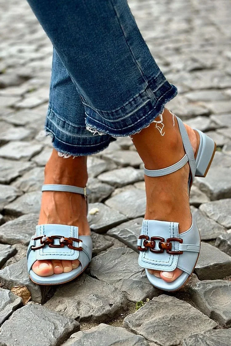 Azzurra | Sandalias Elegancia Costera para Mujer - Imagen 3