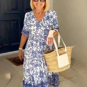 Nia – Vestido de verano elegante y cómodo para todos los días