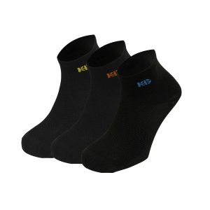PAINE · Pack 3 calcetines cortos Climatherm para deporte | Negro