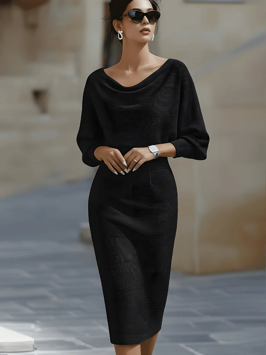 Lydia | Elegante vestido midi para Mujer - Imagen 4