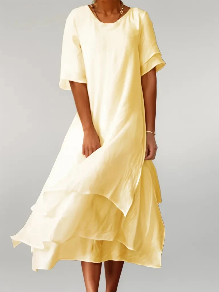 Isilde – Elegante vestido largo de primavera/verano - Imagen 5