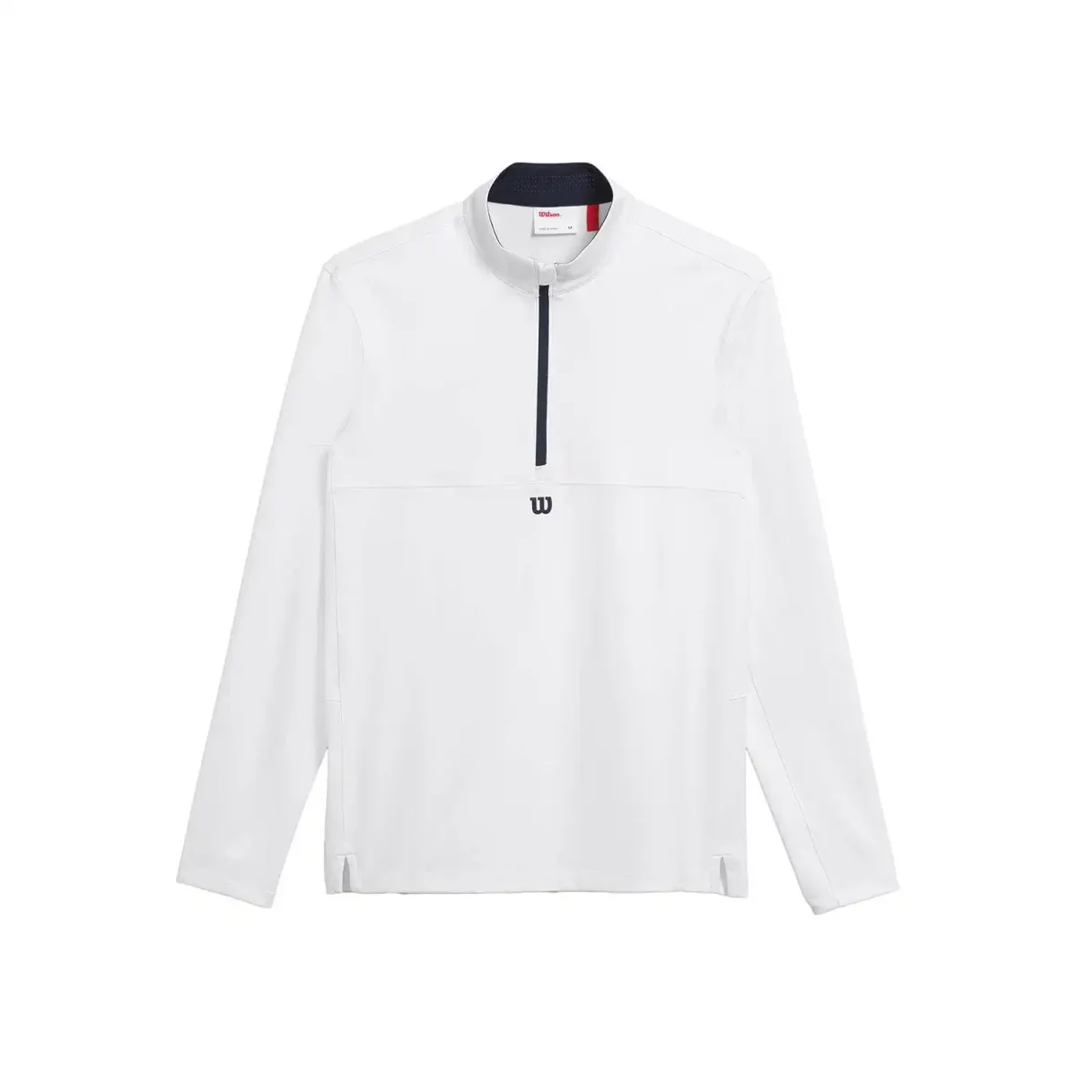 Wilson Elevate Performance Half Zip Blanca - Imagen 5