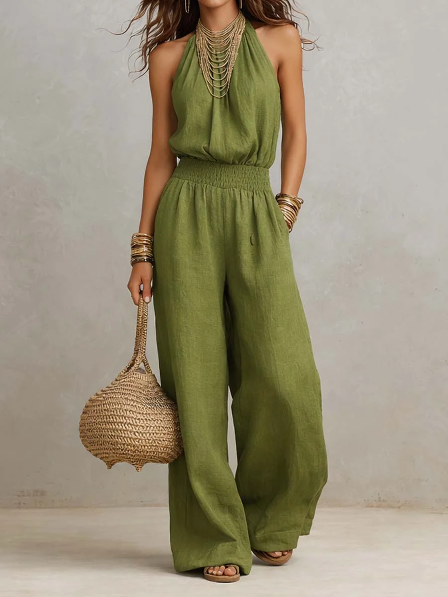 Valeria | Mono Elegante con Halter para Mujer - Imagen 5