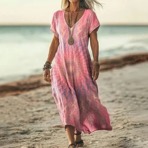 LAURA™ - Vestido vintage degradado