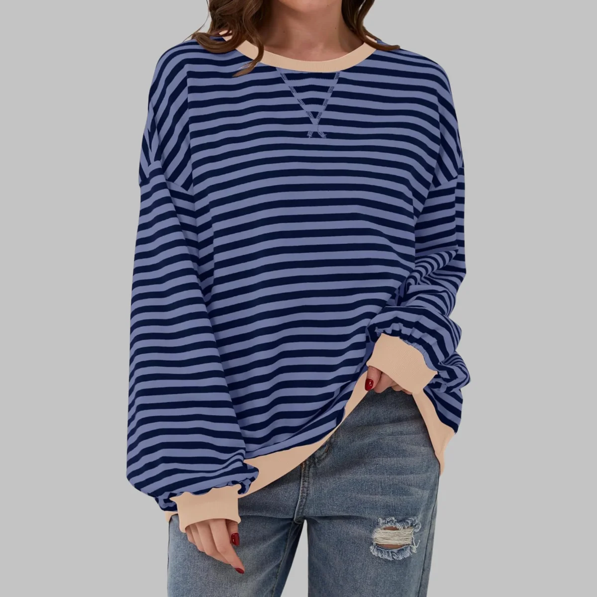 Malin | Jersey de rayas con un toque relajado - Imagen 8