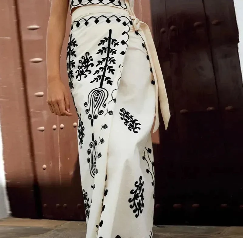 Melissa™ - Conjunto de top y falda larga - Imagen 8