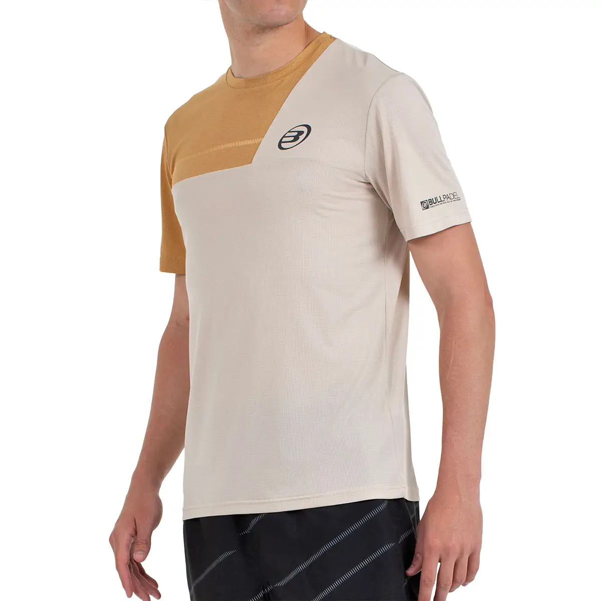 Camiseta Bullpadel Cacin Beige Vigore - Imagen 4