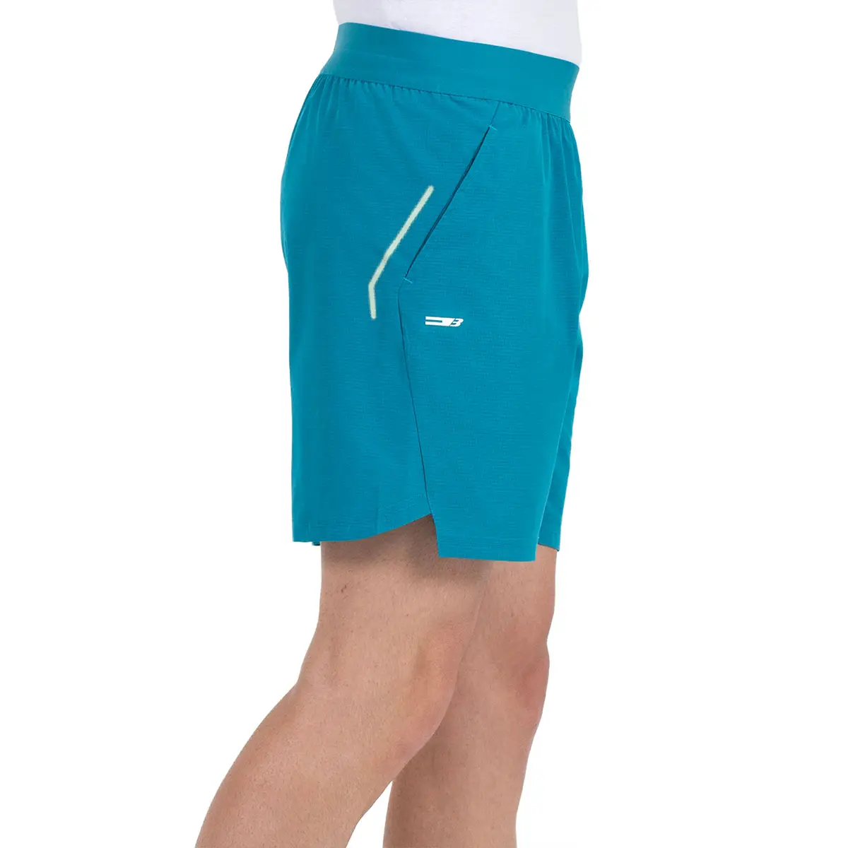Pantalon Corto Bullpadel Moncada verde Azulado - Imagen 4