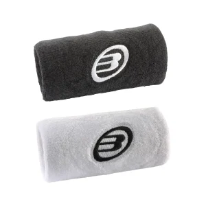Muñequeras Bullpadel BPMU262 Blanco/Negro