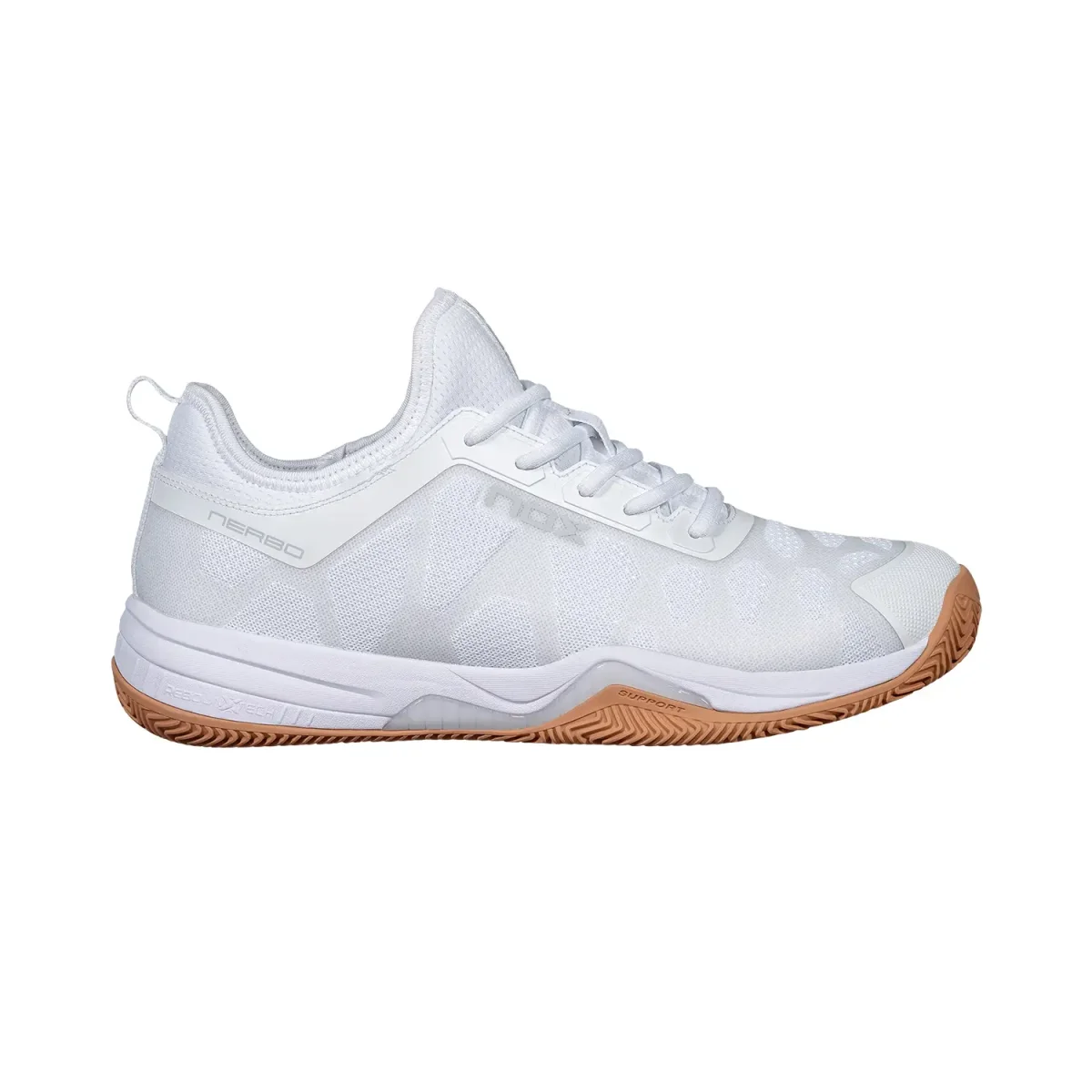 Zapatillas Nox Nerbo White/Gum Rubber 2026 - Imagen 2
