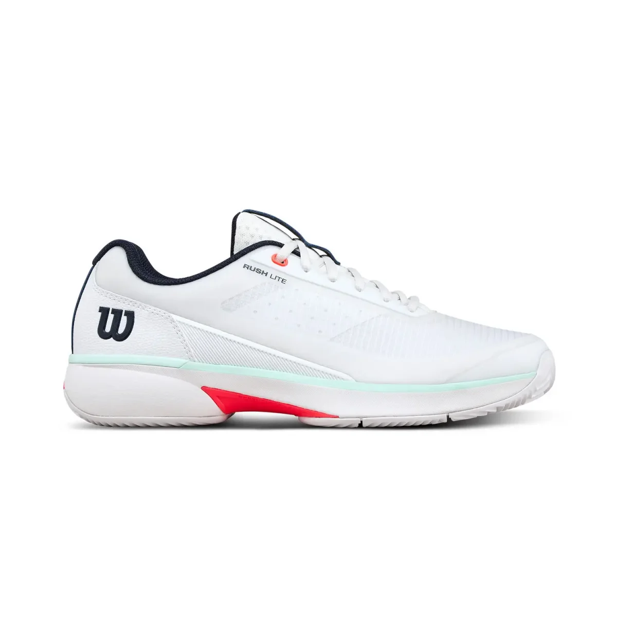 Zapatillas Wilson Rush Lite 5 Clay Wh/Bay/F 2026 - Imagen 7