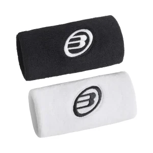 Muñequeras Bullpadel BPMU262I Negro/Blanco