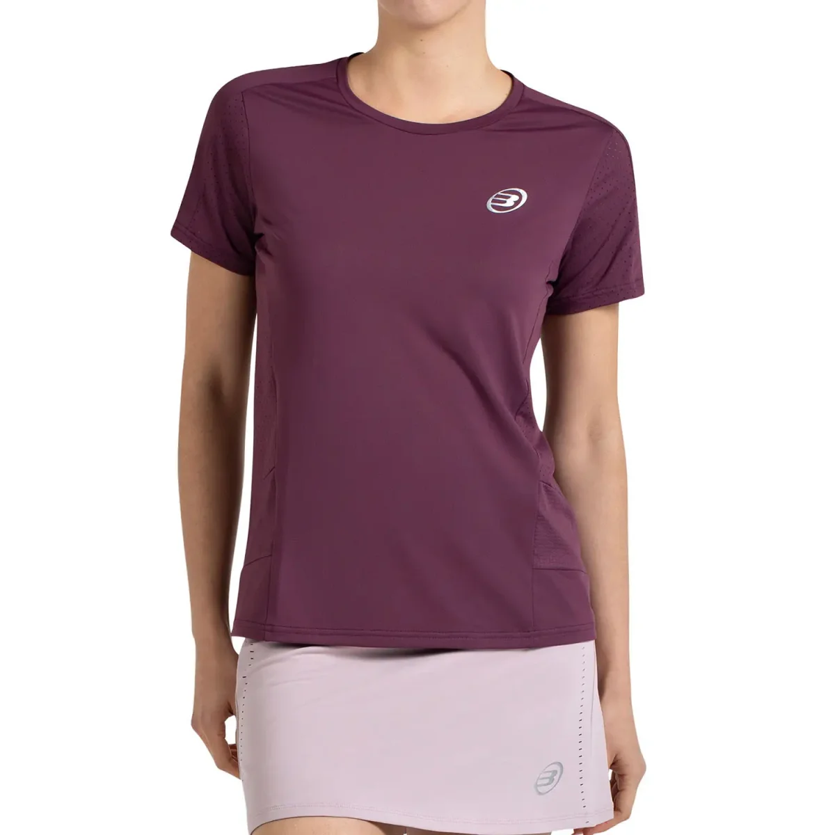 Camiseta Bullpadel Omur Ciruela Mujer 2026 - Imagen 2