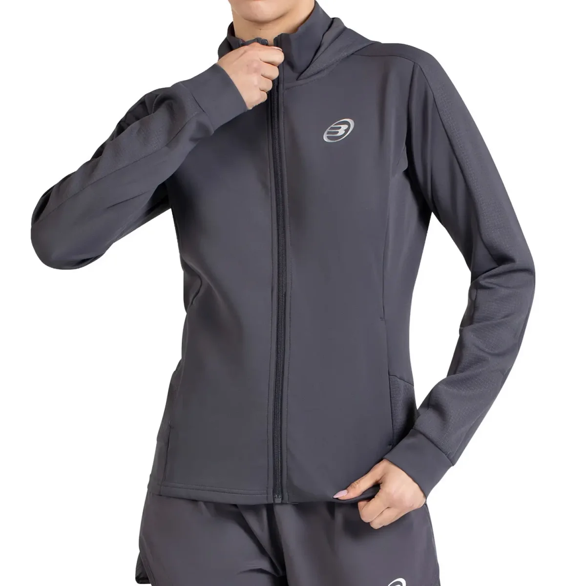 Sudadera Bullpadel Otalo Asfalto Mujer 2026 - Imagen 2