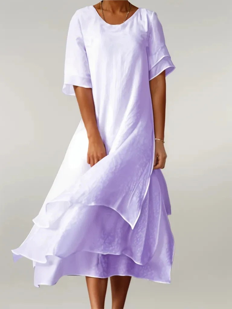 ELOISE | Elegante vestido largo de algodón - Imagen 5