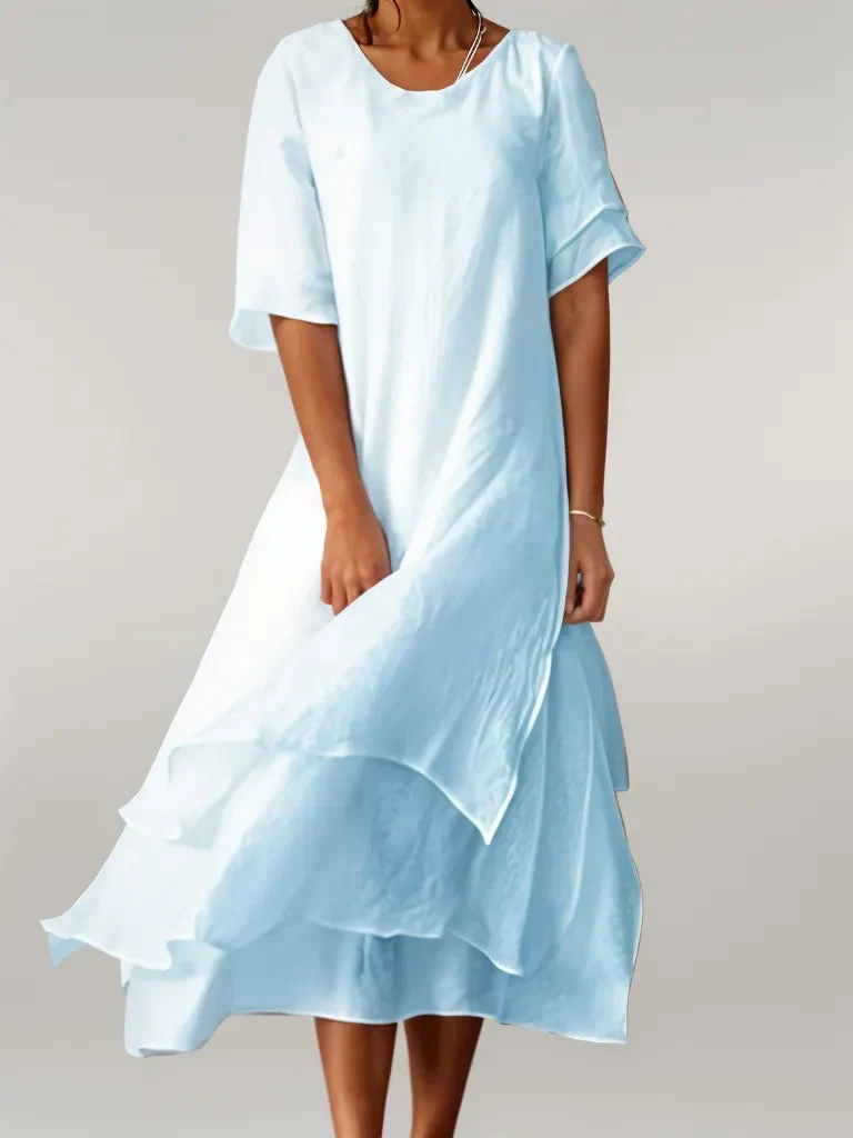 ELOISE | Elegante vestido largo de algodón - Imagen 6