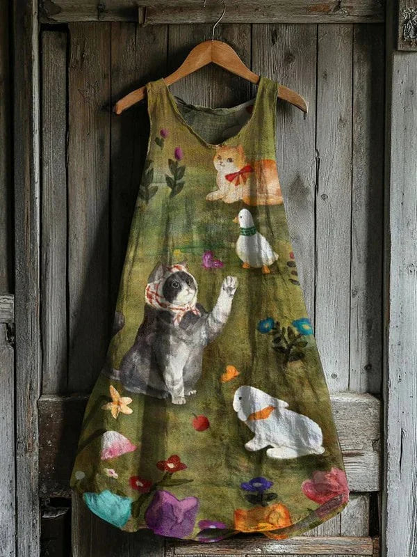 Florine – Vestido de verano fresco y ligero - Imagen 4