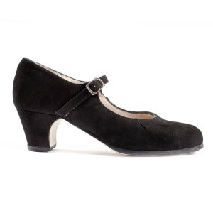 Zapato Flamenco Ante Begoña Cervera Básico Hebilla
