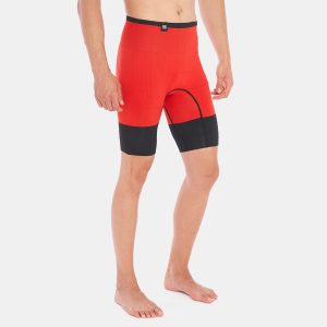 ORELIA Malla corta con bolsillo incorporado rojo