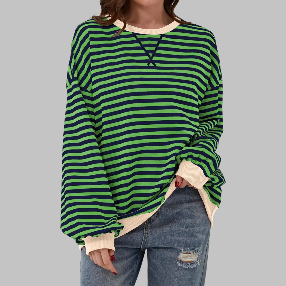 Malin | Jersey de rayas con un toque relajado - Imagen 2