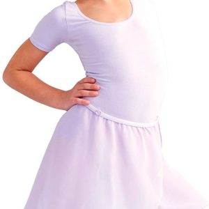 Children chiffon wrap skirt Royal Lavander